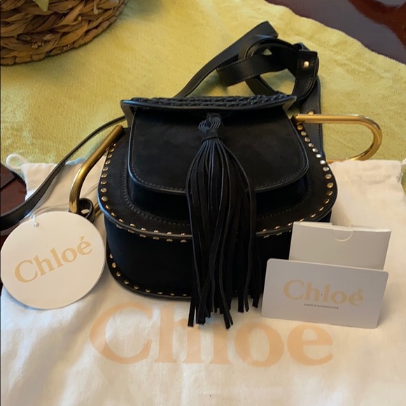Chloe❤️NEW❤️Hudson Mini black suede - Picture 5 of 8